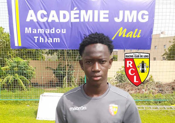 mamadou thiam rc lens de jmg academie mali feature