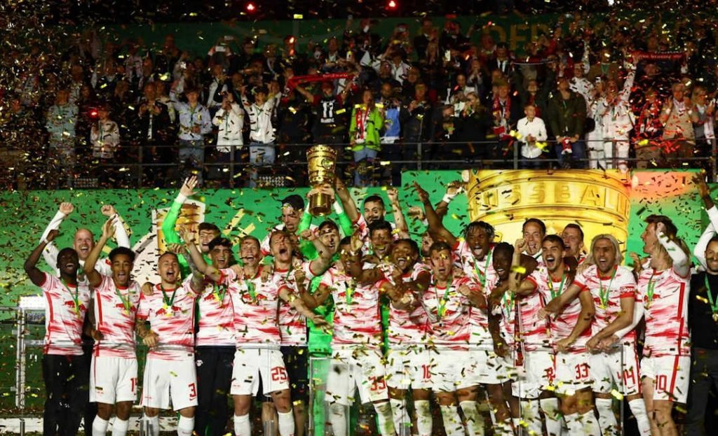 Leipzig remporte coupe d'allemagne 2022