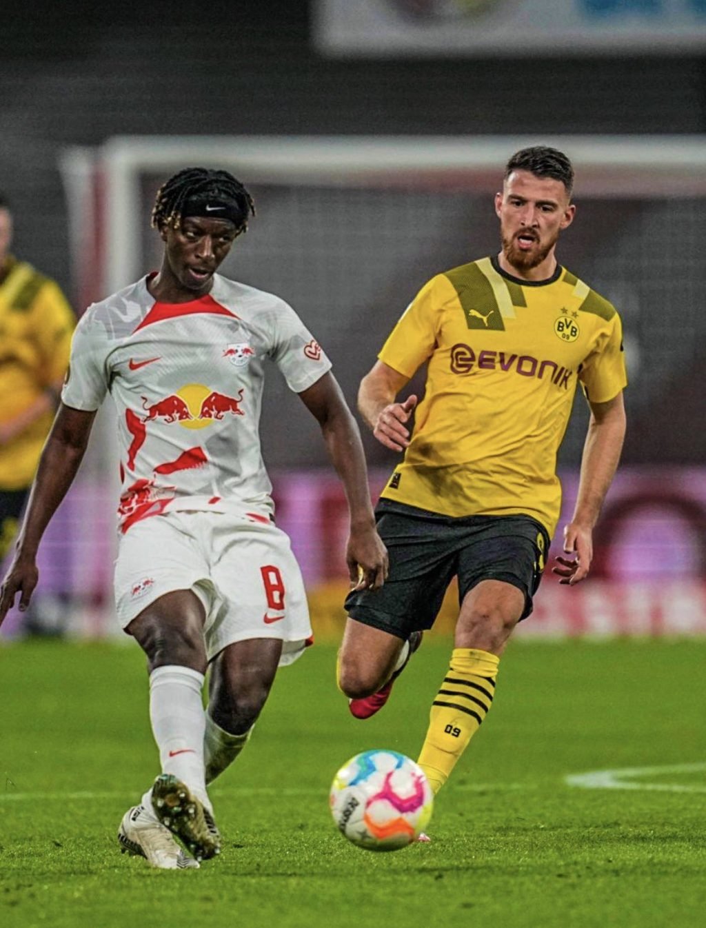 Gros match d’Amadou Haidara contre le Borussia Dortmund !