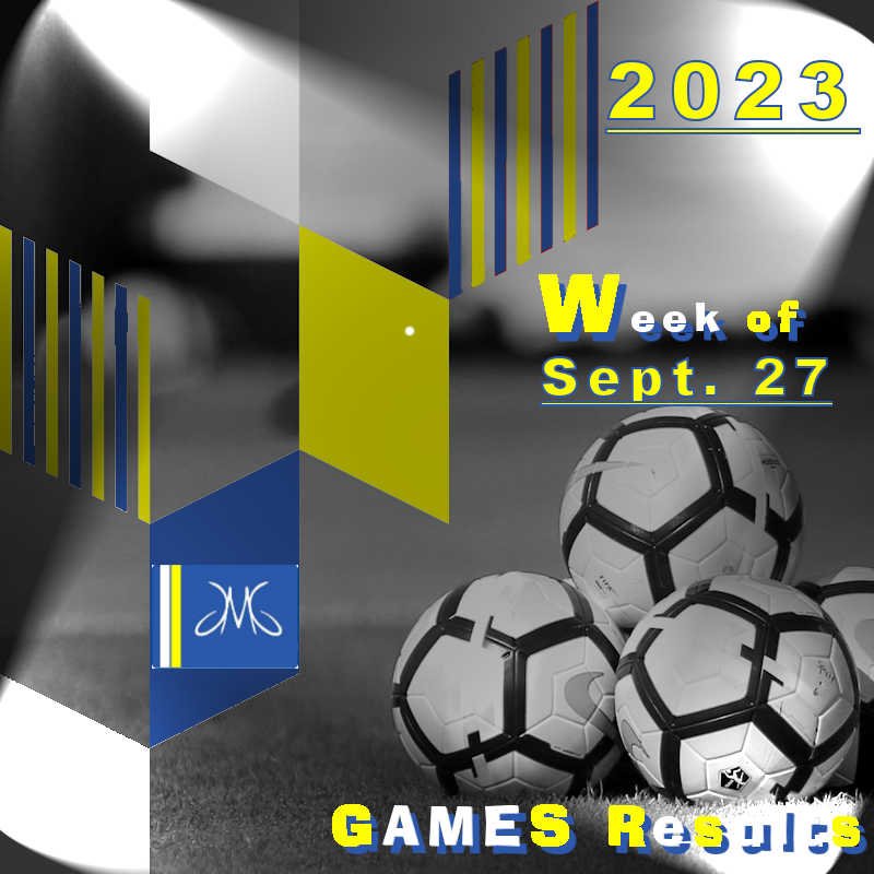 jmg games results week of septembre 27 2023