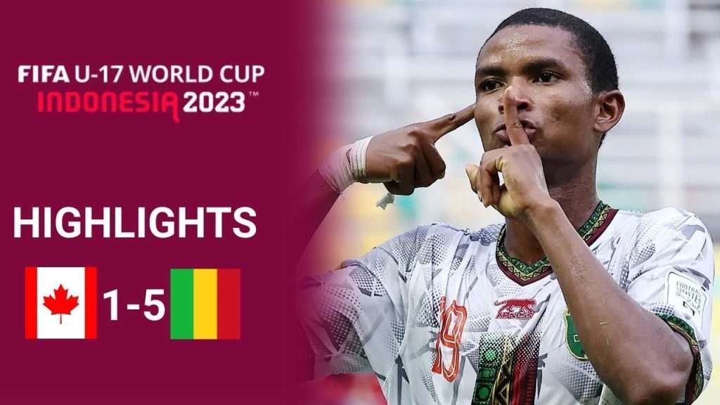 cdm U17 2023 Canada vs Mali 4 académiciens JMG de Bamako