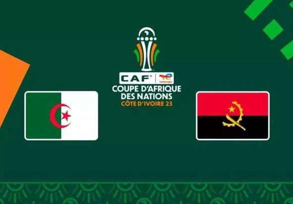 Can 2024 le 15 janvier 2024 Jour 1 Algérie 1 - Angola 1