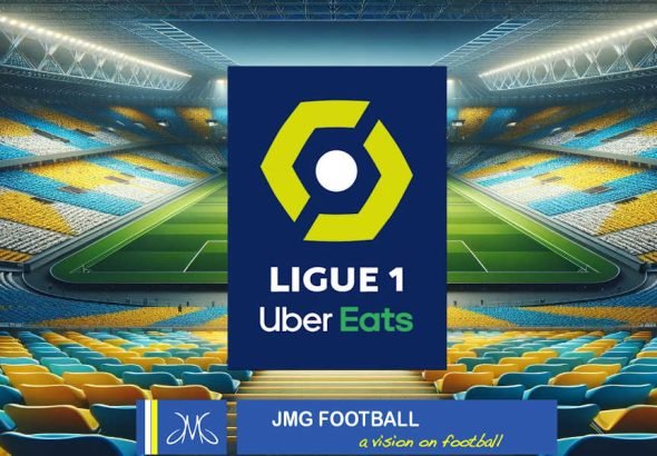 Logo LIGUE 1 ligues et clubs pros avec académiciens JMG