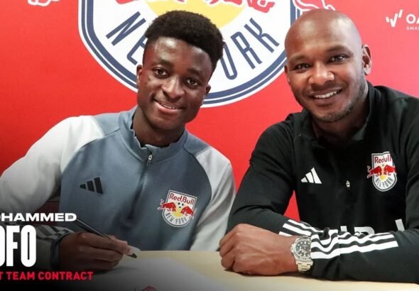 l'académicien JMG de Bamako Mohamed Sofo signe avec NYRB en MLS